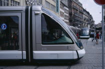 Strasbourg. Modern style tram