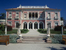 Villa Ephrussi de Rothschild facade.