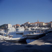 View across the harbour toward the old town.