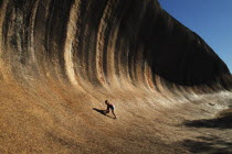 Wave Rock - Eroded Lava TubeAntipodean Aussie Australian Oceania Oz