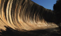 Wave Rock - Eroded Lava TubeAntipodean Aussie Australian Oceania Oz