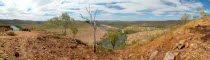 Panorama of Pentecost River - El Questro - Gibb River RoadAntipodean Aussie Australian Oceania Oz