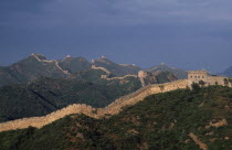 Great Wall of China Jinshanling section  Ming Dynasty 1368-1389  rebuilt 1567-70.