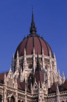 Domed roof and exterior facade of Parliament building.Eastern Europe  Eastern Europe