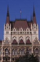 Exterior facade of Parliament building.Eastern Europe  Eastern Europe