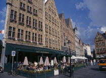 Grote Markt Square cafes and restaurants Flemish Region