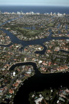 Broadbeach from the airAerial  Gold Coast Antipodean Aussie Australian Oceania Oz