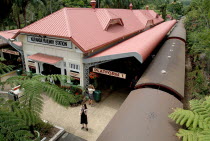 Kuranda Train and Skyrail StationTransport  Station Antipodean Aussie Australian Oceania Oz