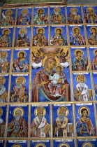 Fresco  Nativity Church  Rila Monastery.TravelTourismHolidayVacationAdventureExploreRecreationLeisureSightseeingTouristAttractionTourHistoryHistoricHistoricalNativityChurchReligionR...