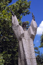 Kliment Ohridski statue.TravelTourismHolidayVacationExploreRecreationLeisureSightseeingTouristAttractionTourSofiaCapitalCityBulgariaBulgarianHistoryHistoricHistoricalStatueSculptu...