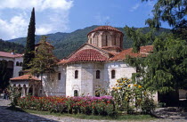 Bachkovo Monastery Church of Sveta Bogoroditsa.TravelTourismHolidayVacationAdventureExploreRecreationLeisureSightseeingTouristAttractionTourBachkovoMonasteryMonasteriesSvetaSaintStB...