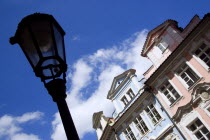 The Little Quarter Renaissance and Baroque buildings in Bridge StreetPraha Ceska Eastern Europe European