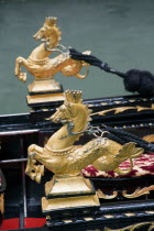 Hippocampus  sea horses  ornaments on the sides of a gondola