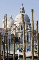 The Baroque church of Santa Maria della Salute in Dorsoduro district on the Grand Canal