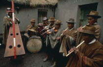 Local Indian musicians from Tinta.