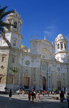 Plaza de la Catedral  Cadiz Cathedral.TravelTourismHolidayVacationExploreRecreationLeisureSightseeingTouristAttractionTourDestinationTripJourneyDayDaytripCadizAndaluciaAndalucianAn...