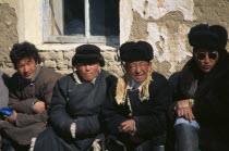 Kazakh nomad men at New Year celebrations.Asia Asian Mongol Uls Mongolian Male Man Guy Male Men Guy