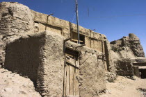 Houses inside the ancient city walls