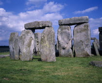 Standing stones on Salibury Plain