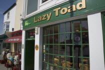 The Lazy Toad public house in the high street.