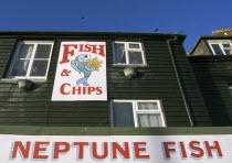 Fish and Chips shop take away frontage