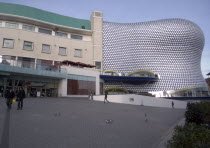 Exterior detail of Selfridges department store in the Bullring shopping centre.