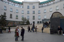 Exterior of the Bullring shopping centre.