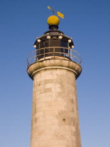 Lighthouse on Kingston Beach next to Shoreham Harbour