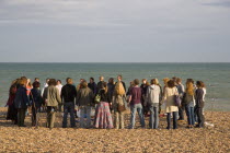 Summer Solstice Open Ritual to celebrate the longest day  based on traditional pagan practice and western mysticism. Held near the Peace Angel on the seafront.European Bagan Classic Classical Great B...