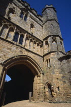 Battle Abbey. Part view of the The Gatehouse