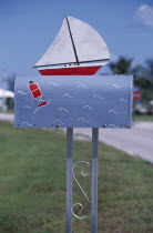 Sailing Boat mailbox