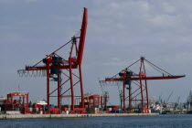 Container port in Haydarpasa.