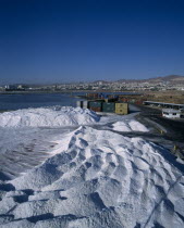 Salt Production by Solar evaporation Israel Salt Industries Ltd