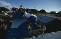 Skateborading at Southsea