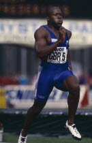 John Regis competing in 200 metres event