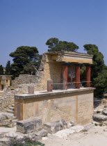 Knossos Ruins of Ancient Palace.