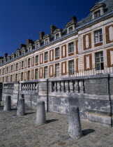 Versailles. Exterior of Royal Courtyard.