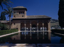 The Alhambra. Palace of the Maids general view