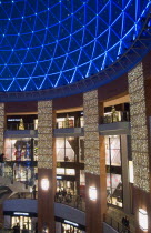 Victoria Square shopping centre decorated for Christmas.Beal Feirste Center Cultural Cultures Eire European Irish Northern Europe Order Fellowship Guild Club Republic Xmas Ireland Poblacht na hirean...