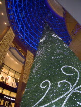 Victoria Square shopping centre decorated for Christmas.Beal Feirste Center Cultural Cultures Eire European Irish Northern Europe Order Fellowship Guild Club Republic Xmas Ireland Poblacht na hirean...