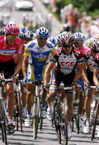 Tour de France Kent stage 2007  leading pack of riders.European French Western Europe