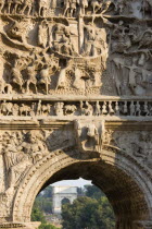 The Forum with the Arch of Titus seen through the Arch of Septimius SeverusEuropean Italia Italian Roma Southern Europe History