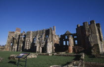 Cowdray Castle ruins.Cowdray HouseEuropean Castillo Castello Great Britain History UK United Kingdom British Isles Castle Castello Castle Castillo Northern Europe