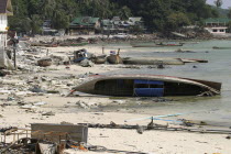 Tsunami. What was once paradise is now ruined . On the 6th of Jan.Asian Ecology Entorno Environmental Environnement Green Issues Southern Prathet Thai Raja Anachakra Thai Siam Southeast Asia