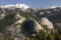 Mountain views from Glacier PointNorth America United States of America American National Park Northern The Golden State North America United States of America American National Park Northern The Go...