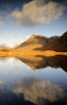 Mountains & water views along Glen Etiveportrait Alba Great Britain Northern Europe UK United Kingdom British Isles European  portrait Alba Great Britain Northern Europe UK United Kingdom British Is...