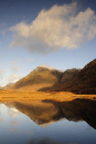 Mountains & water views along Glen Etiveportrait Alba Great Britain Northern Europe UK United Kingdom British Isles European  portrait Alba Great Britain Northern Europe UK United Kingdom British Is...