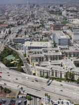 Freeway & views across west LA . SmogDowntown American Destination Destinations Motorway North America Northern United States of America Highway Freeway Motorway Highway Road Route Air Pollution Envi...