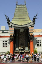 Manns Chinese Theatre  Hollywood. GraumanAmerican Asian Destination Destinations North America Northern Theater United States of America Holidaymakers LA Performance The Golden State Tourism Tourist