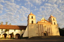 Morning light on Mission Santa BarbaraSanta Barbara American Destination Destinations North America Northern United States of America Religion Religious The Golden State